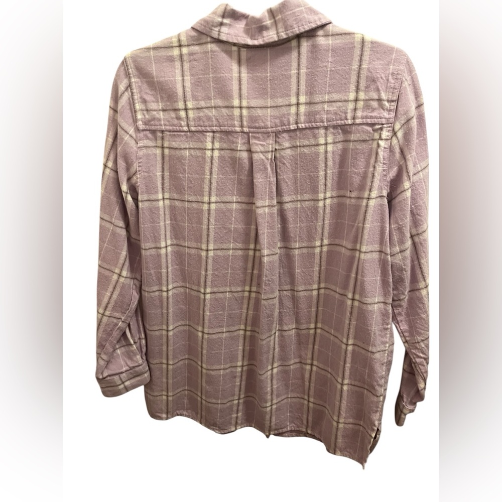 Blair Plaid Button-Up Shirt Like New - Picture 3 of 4